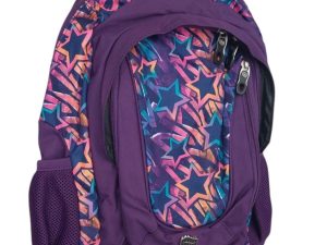 Školski ruksak Music Violet Star